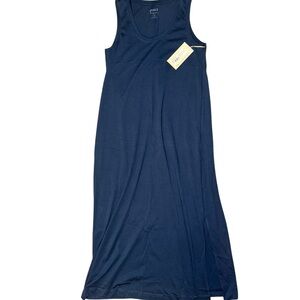 Pact Navy Blue Sleeveless Dress